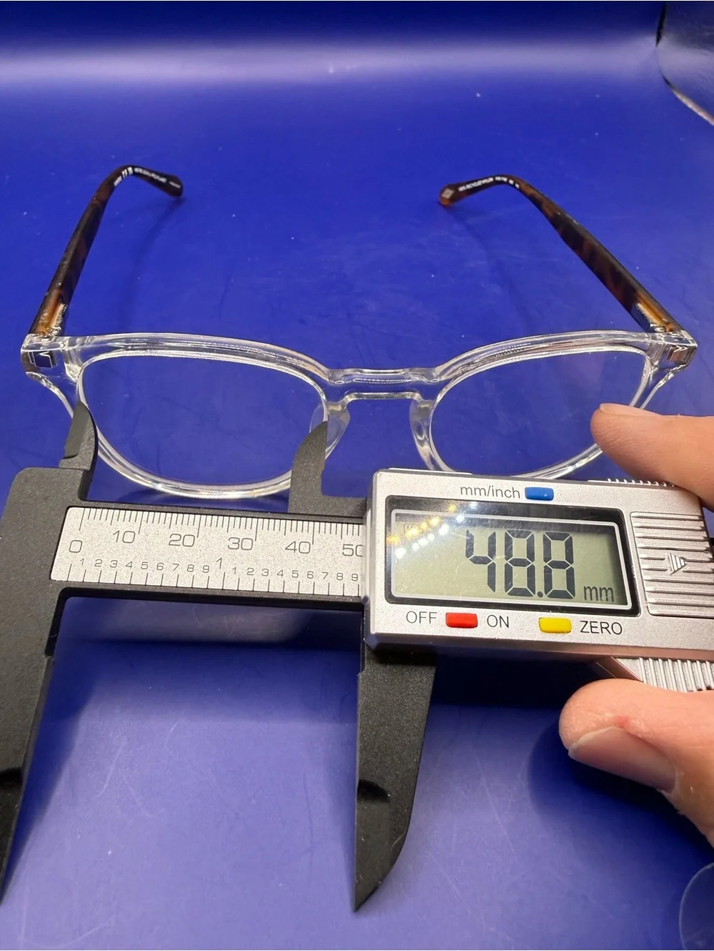 Fossil FOS 7156 900 Eyeglasses - Crystal / Havana Tortoise - 50-20-145 - Eco Rec